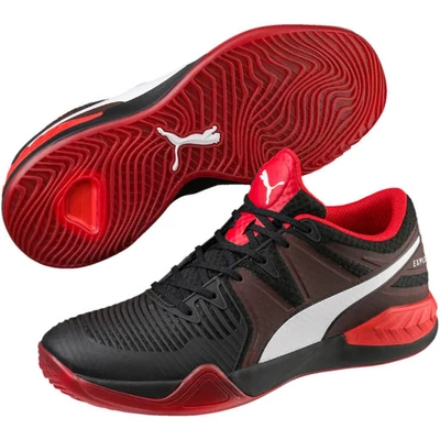 Puma Explode 1 black-high risk red teremcipő