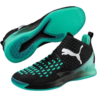 Puma Rise XT Fuse 1 black-biscay green-P teremcipő