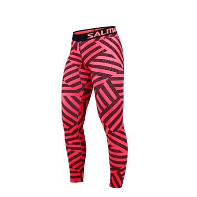 Salming Flow Tights női Magenta/All Over Print